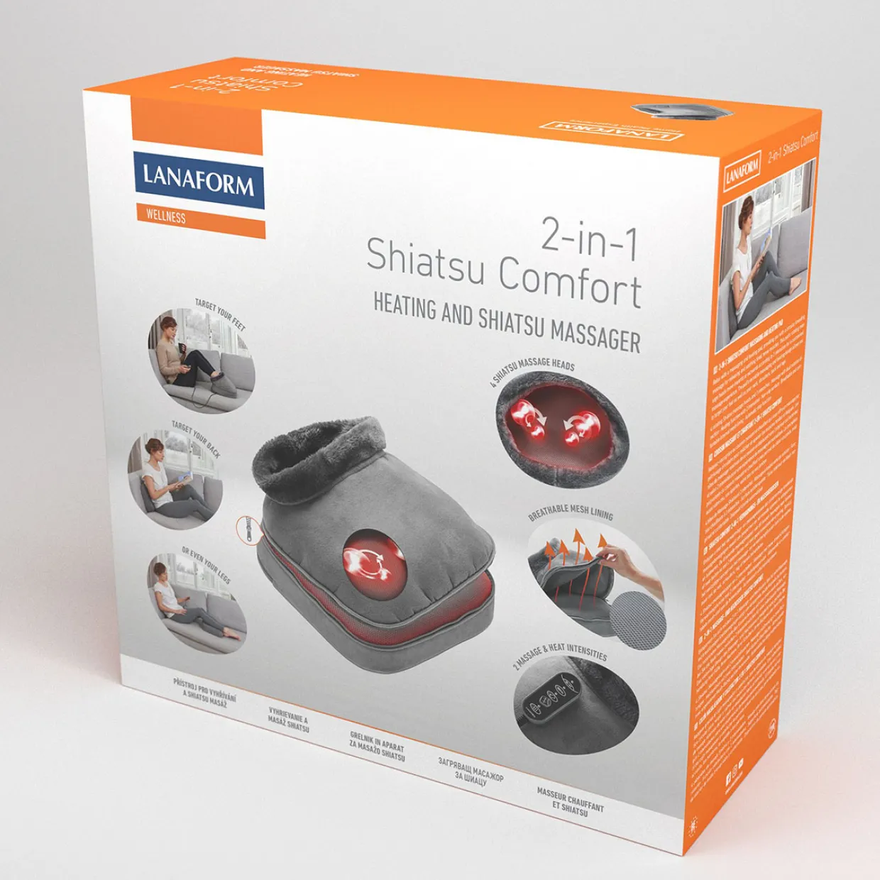 2 i 1 Shiatsu Comfort
