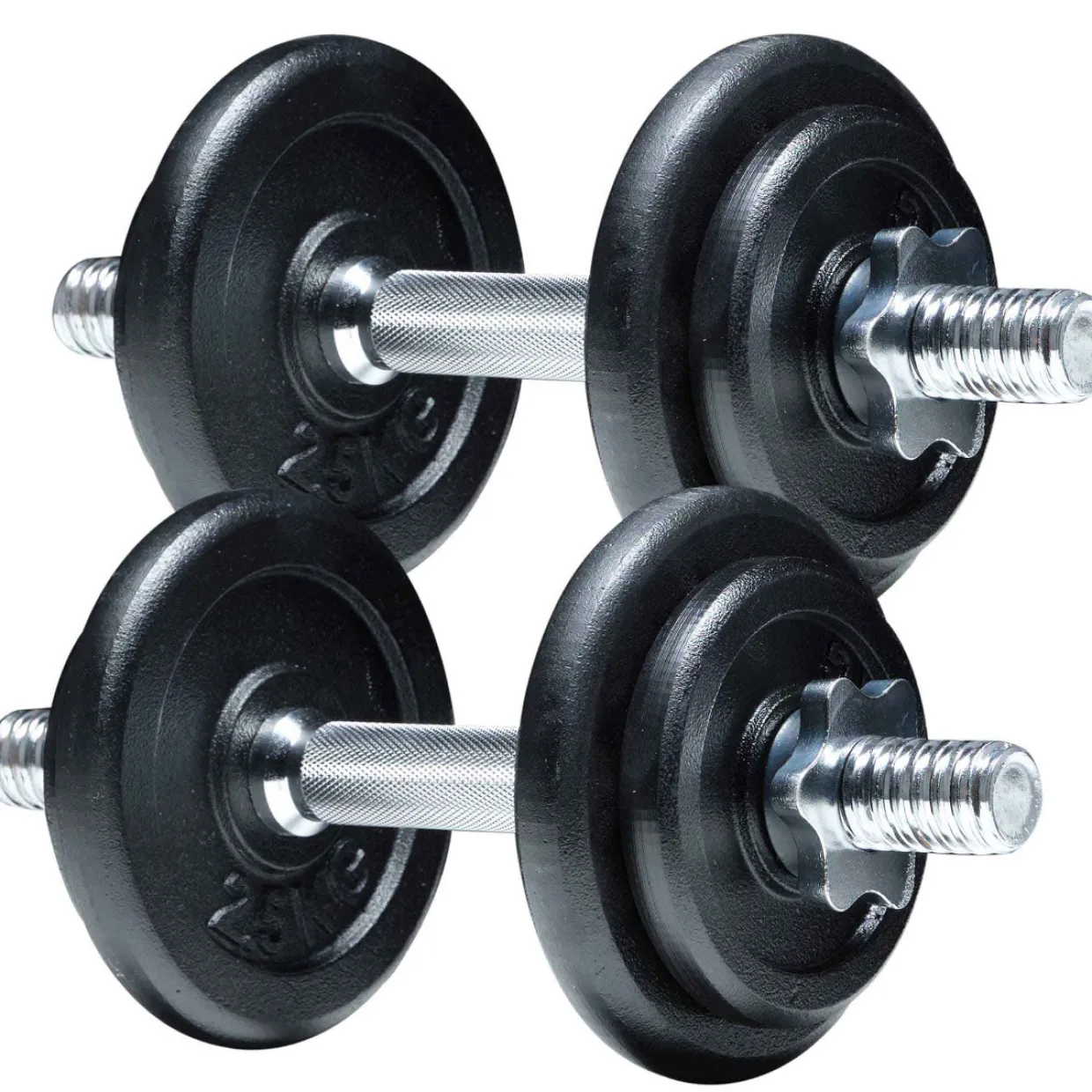 20 kg set Järn Ställbara