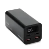 20000 mAh 65W PD Laddare Svart
