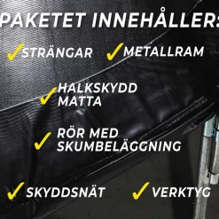 Aero med Skyddsnät 3,66 m