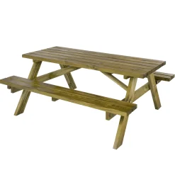 Alpha Picknickbord Utomhus 177 cm i Teak