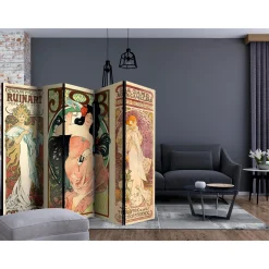 Alphonse Mucha Women's II 225x172 cm