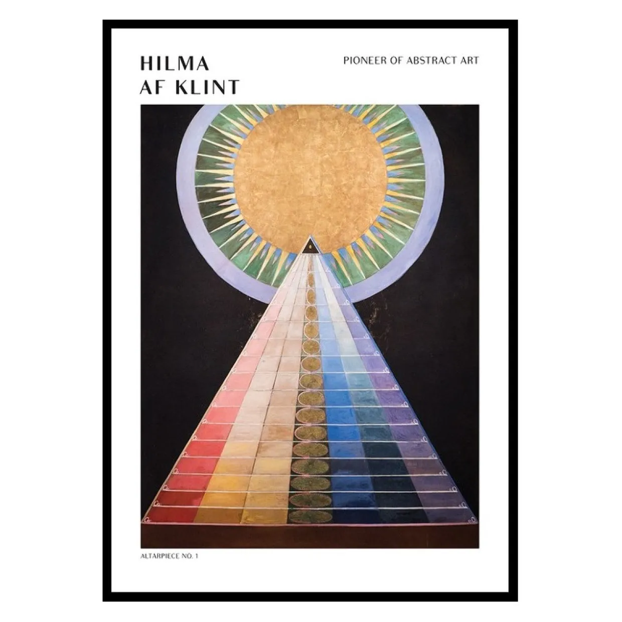 Altarpiece No1 By Hilma Af Klint