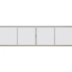 Aluminium 4-delad