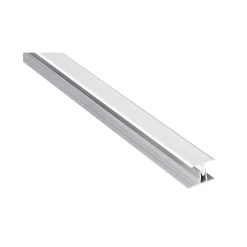 Aluminium 2-del skarv 2400 mm, Vit
