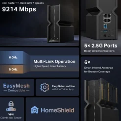 Archer BE550 Tri-Band Wi-Fi 7