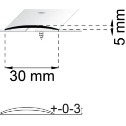 A03 Rostfri 30 mm
