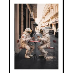 Astronauts Getting Coffee