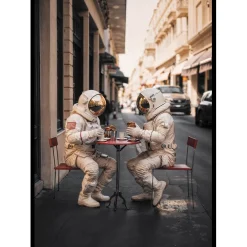 Astronauts Getting Coffee