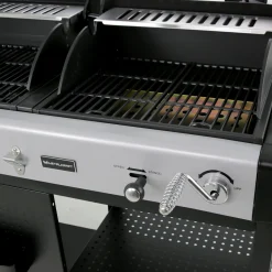 Aurora Kombinationsgrill med Sidobrännare & Rostfria Brännare