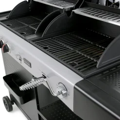 Aurora Kombinationsgrill med Sidobrännare & Rostfria Brännare