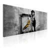 Banksy Monkey With Frame