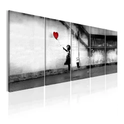 Banksy Runaway Balloon