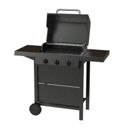 Barbeque 3 Brännare Svart