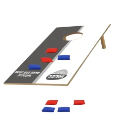 Bean Bag Vit/Svart Ärtpåse Spel