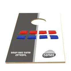 Bean Bag Vit/Svart Ärtpåse Spel
