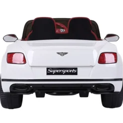 Bentley 2 Personer 2x6 V Eva-hjul Speed Vit