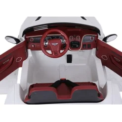 Bentley 2 Personer 2x6 V Eva-hjul Speed Vit