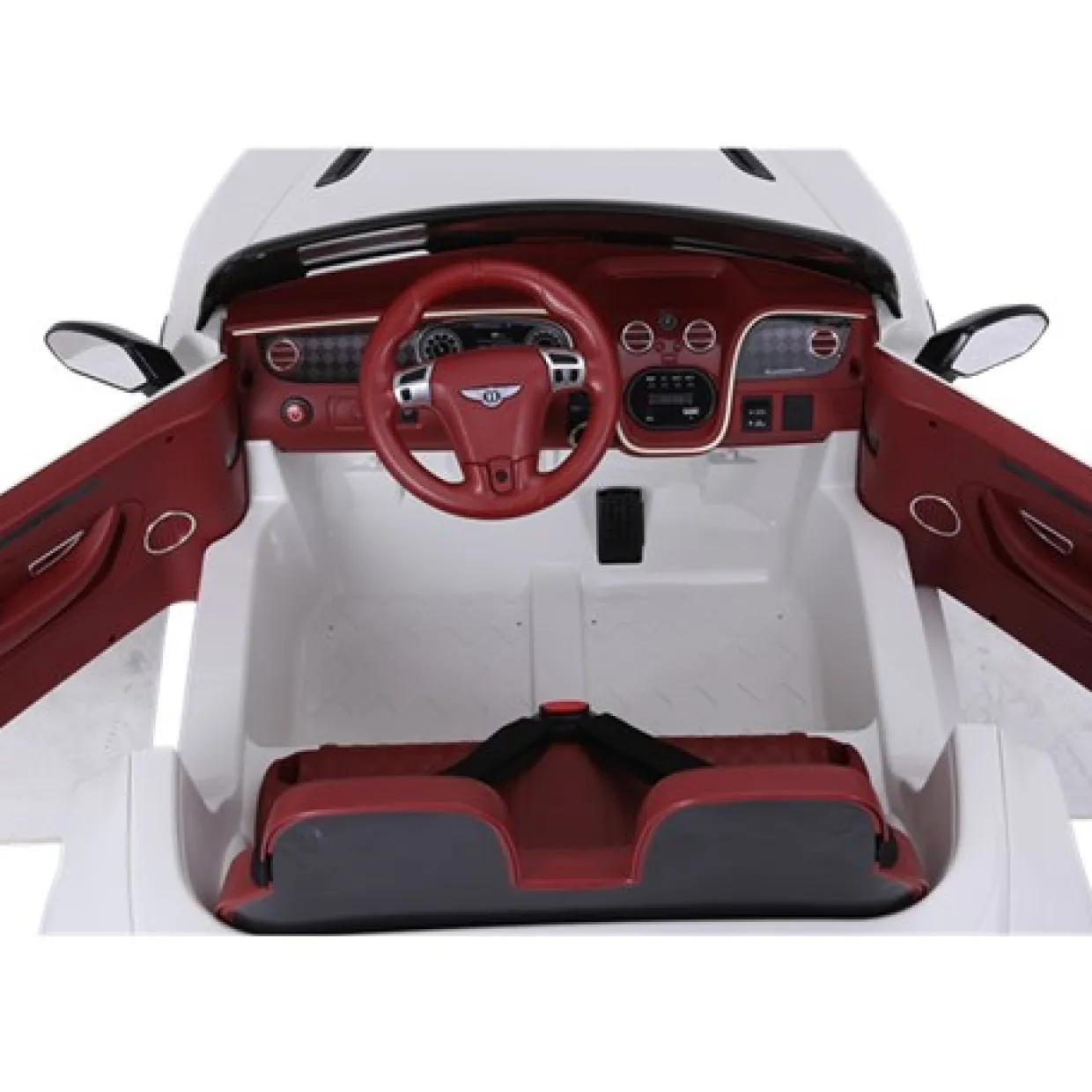 Bentley 2 Personer 2x6 V Eva-hjul Speed Vit