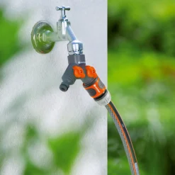 Bevattning Slangvagn & Kran Med Vattenspridare & Sprinklerpistol
