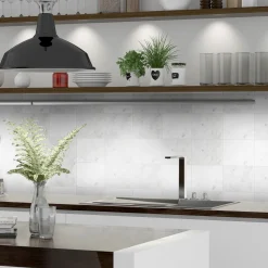 Bianco Carrara C Honed Vit 15x15 cm