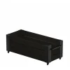 Blomlåda Cubic Svart 120x50x45 cm Utomhus, FSC-certifierad