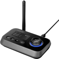 Bluetooth 5.0 2-in-1 Audio sändare/mottagare LogiLink