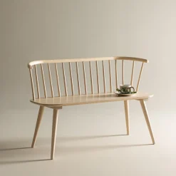 Bobby Vittvättad Träsoffa Inomhus 120 cm