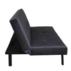 Bodil Grå Sammet 2-sitssoffa 180x80x55 cm 1 Sovplats