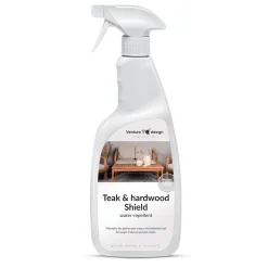 Bold Teak & Hardwood Shield Utomhus