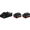 Bosch 2 x GBA 18V 4.0Ah + GAL 18V-40