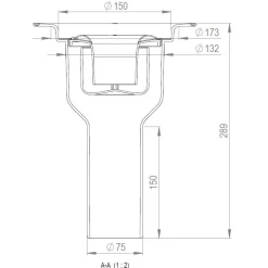 Brage 75 Ø150 mm