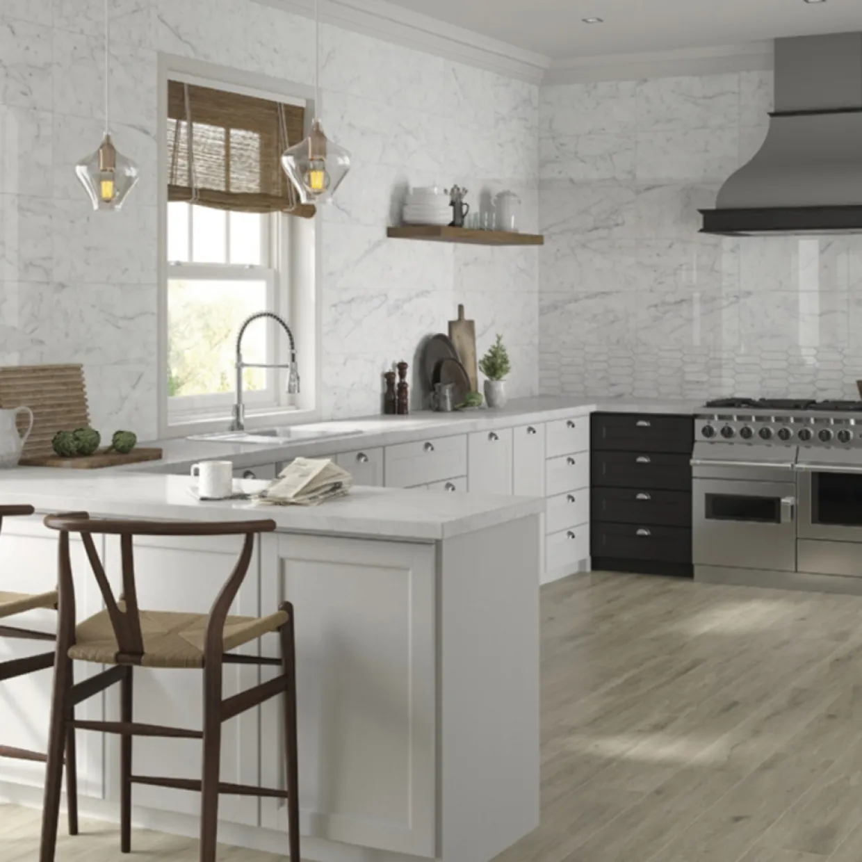 Carrara Marmor Blank 30x60 cm