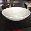 Carrara Polerad Rund