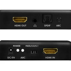 2/5.1CH 4K ARC HDR SPDIF