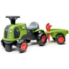Claas Med Ratt, Tuta, Släpvagn, Kratta & Lastskopa