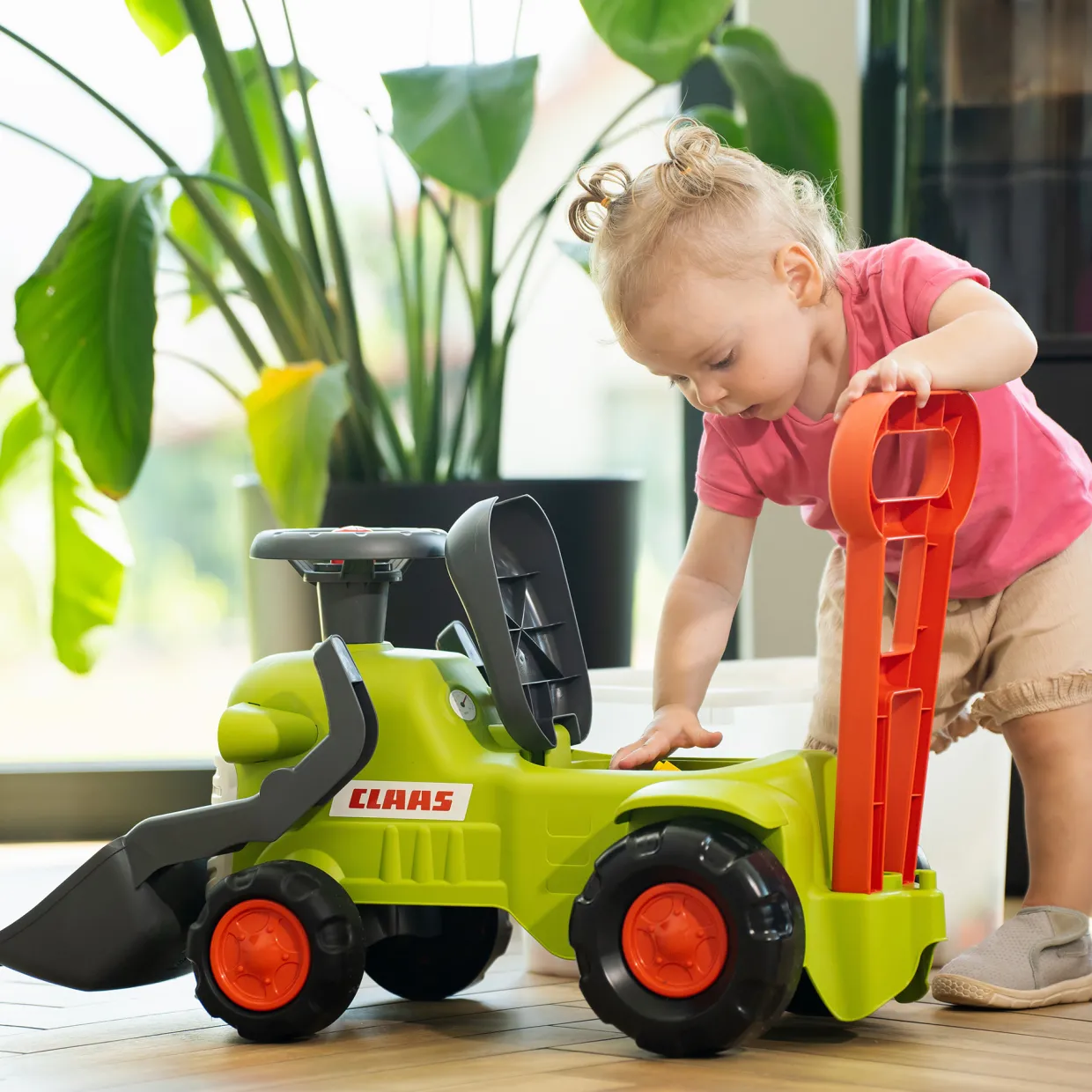 Claas Vintage Med Ratt, Tuta & Tryckhandtag
