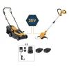 Collector 136e Paket Med Grästrimmer GT 100e & 2 Batterier & Laddare