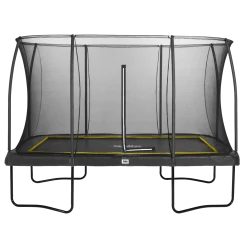 Comfort Edition Rektangulär 366x244 cm Svart Inkl Säkerhetsnät