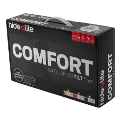 Comfort G4 Q ISO Tilt 6-pack LED Vit 927, Dimbar