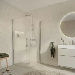 Corner Frostat Glas
