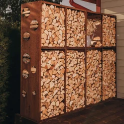 Cortenstål Wall 4 Moduler