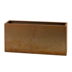 Cortenstål Ytterkruka 120x30x60 cm, Utomhus