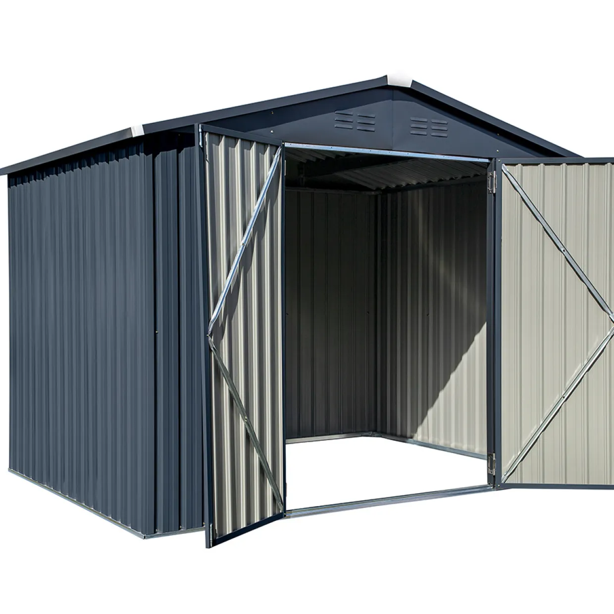 Cover-It 4,5 m² Mörkgrå Redskapsbod