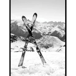 Crossed Skis