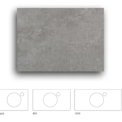 Crown+ Dekton  1010 till Tvättställsskåp Crown