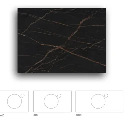 Crown+ Dekton  1010 till Tvättställsskåp Crown