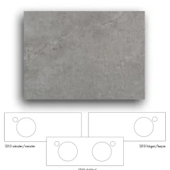 Crown+ Dekton  1210 till Tvättställsskåp Crown