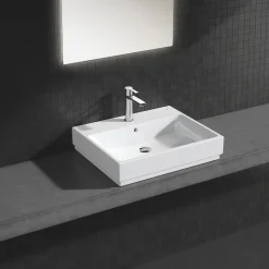 Cube Ceramic 39477 60 cm Bänktvättställ