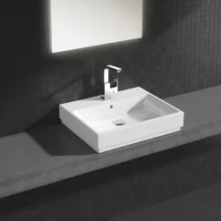 Cube Ceramic 39477 60 cm Bänktvättställ